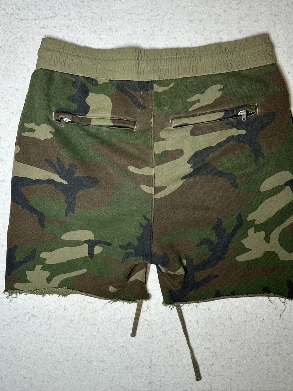Fear of God FOG Camo Shorts Collection Two 2016-2017 Zipper Pocket Size Large